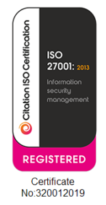 ISO 27001 badge